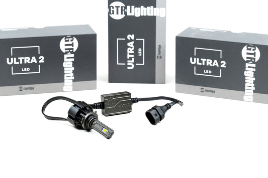 GTR Lighting Ultra Series 2.0 9005/9145/H10 Yellow LED Headlight Bulbs - GTR.LED732-Y