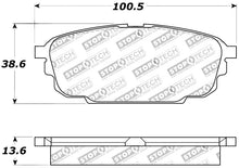 Load image into Gallery viewer, StopTech Performance Brake Pads