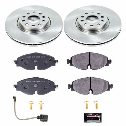 Power Stop 15-18 Audi A3 Front Track Day SPEC Brake Kit PowerStop