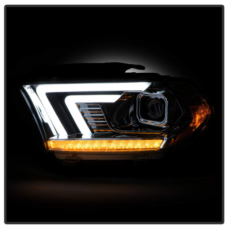 Spyder Dodge Durango 11-13 Halogen Model Only Projector Headlights - Chrome PRO-YD-DDU11SI-C SPYDER