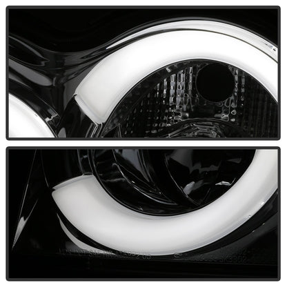 Spyder 05-07 Jeep Grand Cherokee - Light Bar Projector Headlights - Chrome - PRO-YD-JGC05V2-LB-C SPYDER