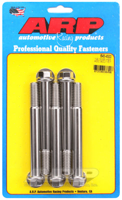 ARP 1/2-13 x 4.500in SS Hex Bolt Kit (Pack of 5) ARP
