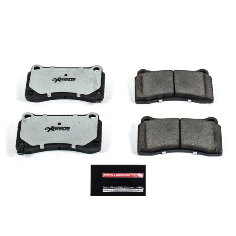 Power Stop 09-18 Nissan GT-R Rear Z26 Extreme Street Brake Pads w/Hardware PowerStop