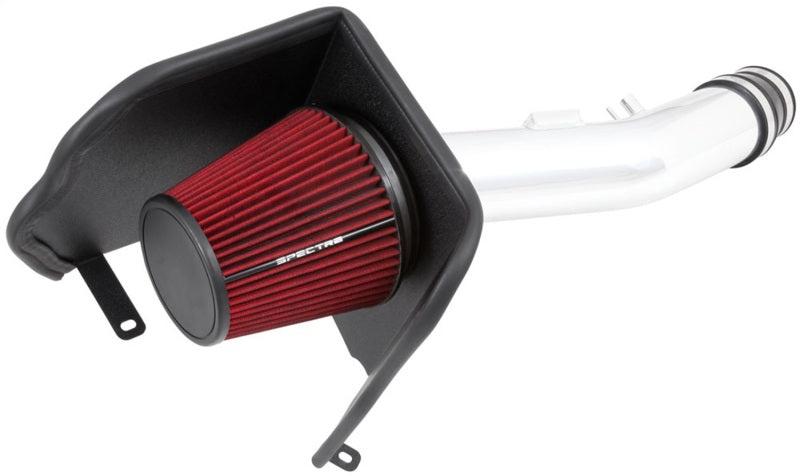 Spectre 10-18 Toyota FJ 10-15 4Runner V6-4.0L F/I Air Intake Kit - Polished w/Red Filter Spectre