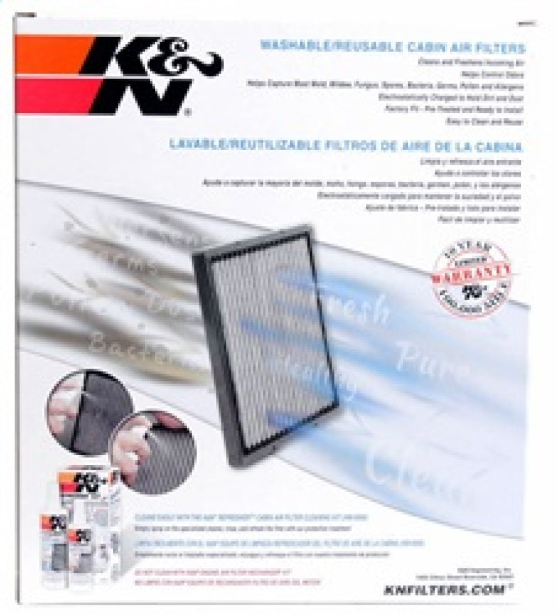 K&N 13-16 Audi SQ5 3.0L V6 Cabin Air Filter K&N Engineering