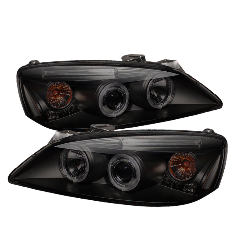 Spyder Pontiac G6 2/4DR 05-08 Projector Headlights LED Halo LED Blk Smke PRO-YD-PG605-HL-BSM SPYDER