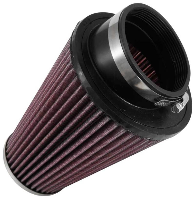 K&N Uni Oval Tapered Air Filter 3.5in 10 Deg. Flg / 3.25in T OW / 4.5in T OL / 5.75in B / 7in H