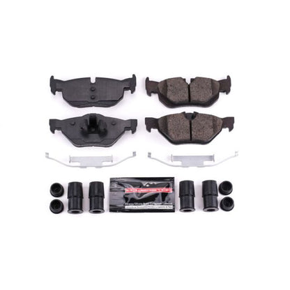 Power Stop 08-13 BMW 128i Rear Z23 Evolution Sport Brake Pads w/Hardware PowerStop