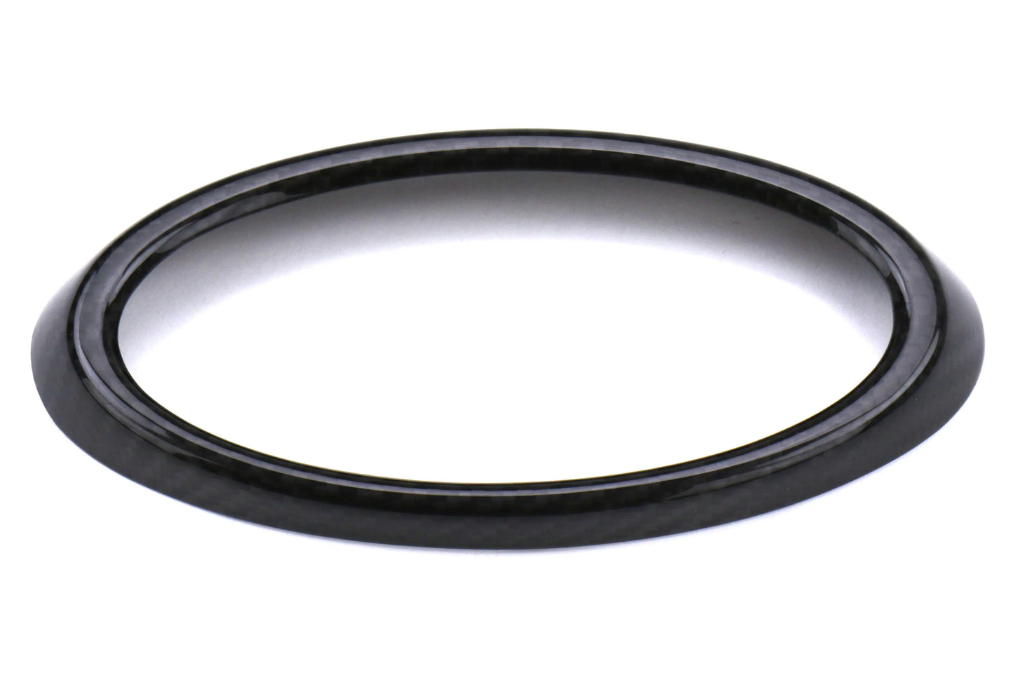 OLM LE Dry Carbon Fiber Front Emblem Frame Overlay - 2018-2021 Subaru WRX / STI