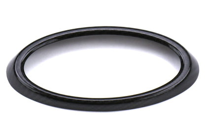 OLM LE Dry Carbon Fiber Front Emblem Frame Overlay - 2018-2021 Subaru WRX / STI