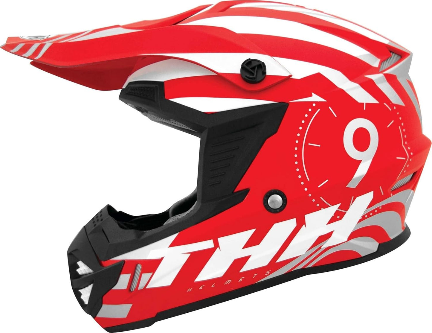 THH Helmets T730X Twister Redsil Sm
