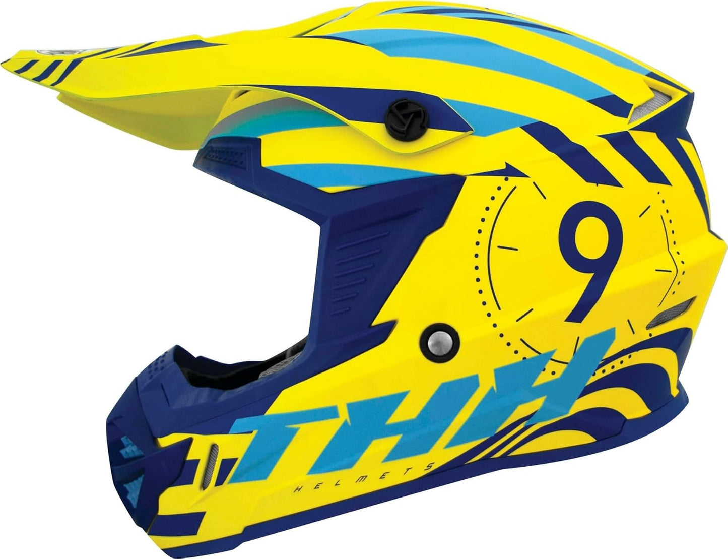 THH Helmets T730X Twister Yelblu Ymd