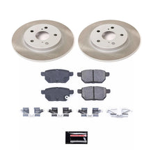 Load image into Gallery viewer, Power Stop 09-13 Toyota Matrix Rear Semi-Coated Rotor Kit