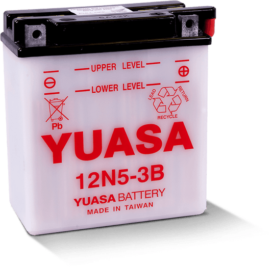 Yuasa 12N5-3B Conventional 12 Volt Battery Yuasa Battery