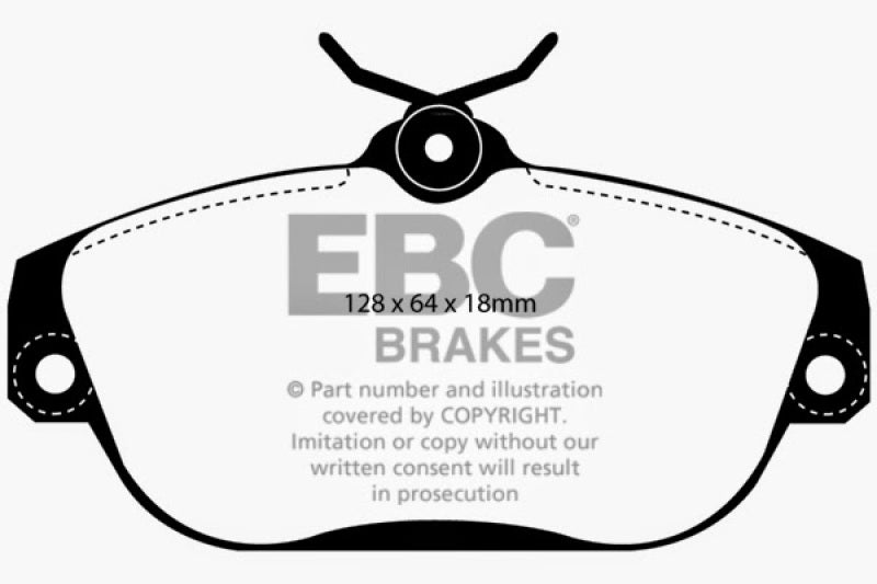 EBC GreenStuff Front Brake Pads - DP21095