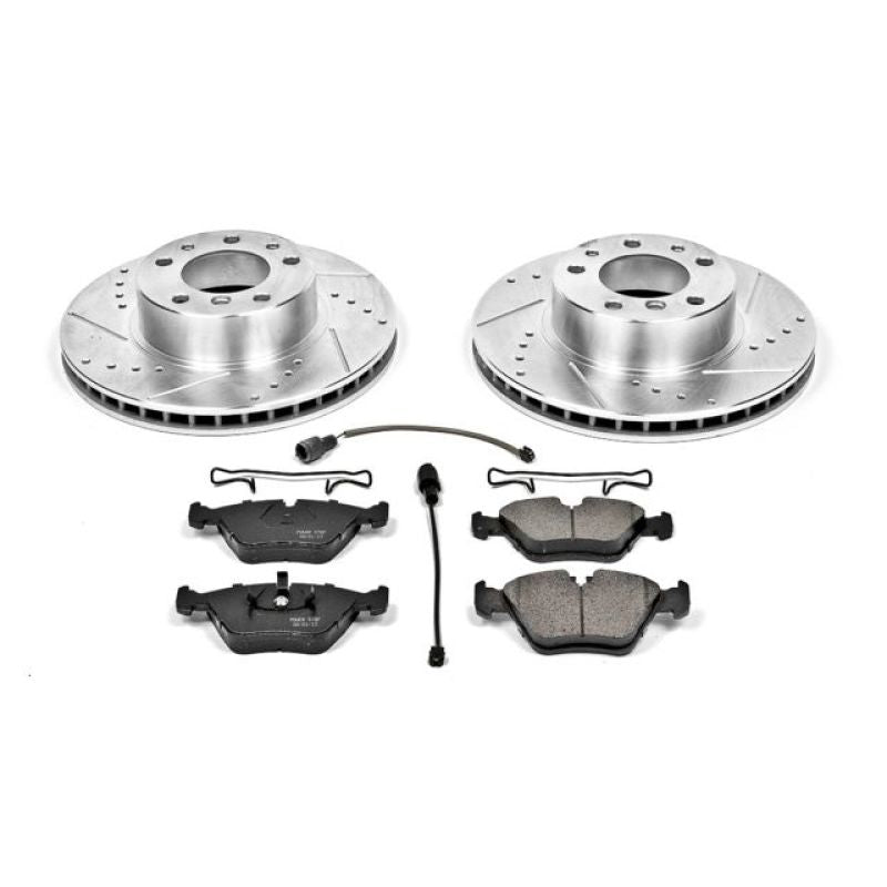 Power Stop 94-95 BMW 540i Front Z23 Evolution Sport Brake Kit PowerStop