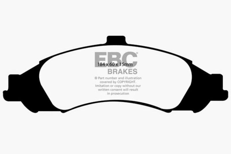 EBC BlueStuff Front Brake Pads - DP51721NDX EBC