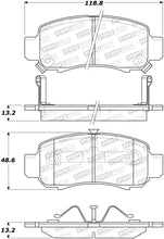 Load image into Gallery viewer, StopTech Premium Ceramic Brake Pads - 308.08320