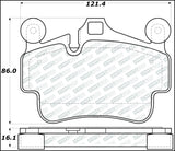 StopTech Street Disc Brake Pads - 305.11350