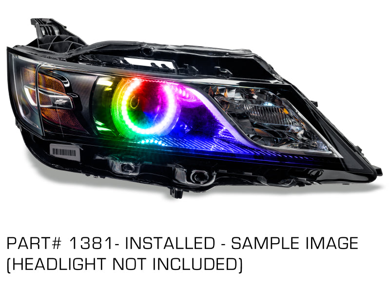 Oracle Chevrolet Impala 14-17 Projector Halo Kit - ColorSHIFT w/o Controller