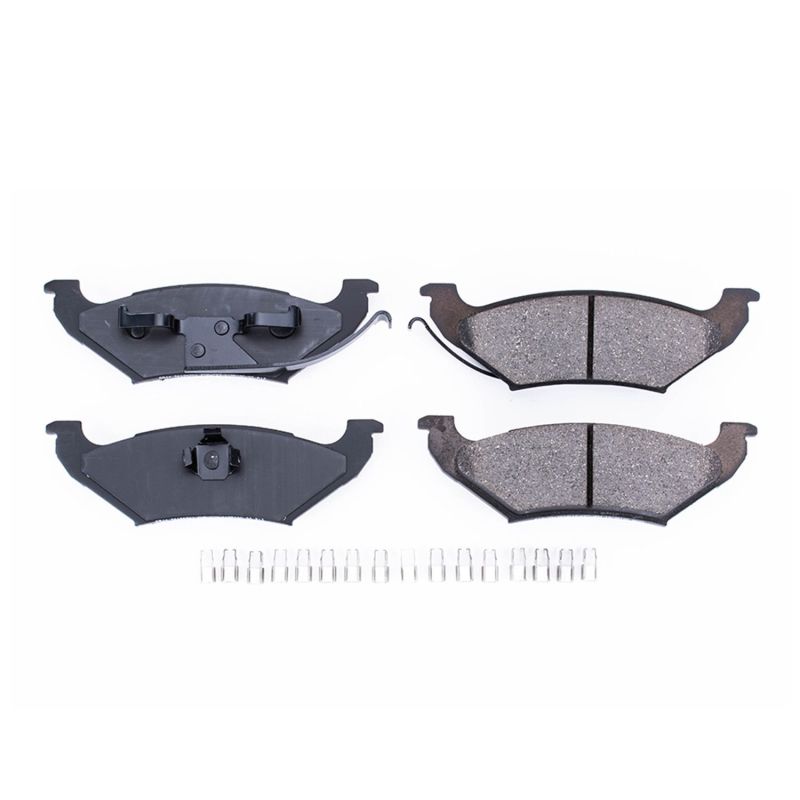 Power Stop 92-95 Ford Crown Victoria Rear Z17 Evolution Ceramic Brake Pads w/Hardware PowerStop