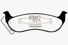 Load image into Gallery viewer, EBC GreenStuff Rear Brake Pads - DP21677