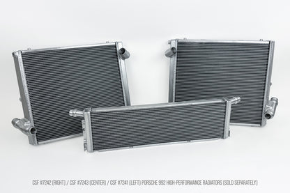 CSF 2019+ 992.1/992.2 Porsche 911(3.0LT Base/T/S/4/4S/GTS/4 GTS) High Perf Left Aluminum Radiator