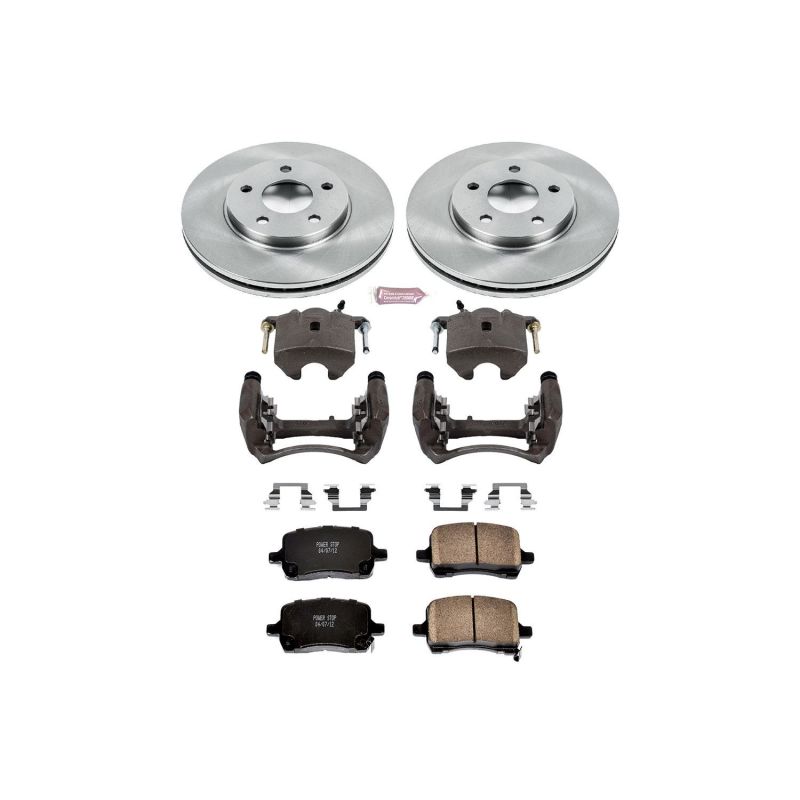 Power Stop 04-08 Chevrolet Malibu Front Autospecialty Brake Kit w/Calipers PowerStop