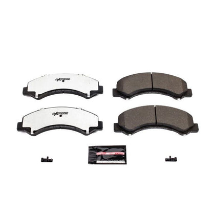 Power Stop 98-00 Chevrolet W3500 Tiltmaster Front Z36 Truck & Tow Brake Pads w/Hardware PowerStop