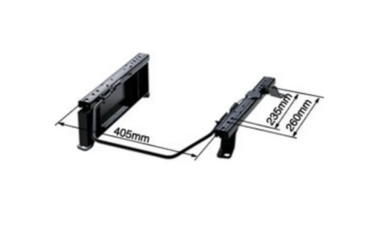 Bride 2009+ Nissan GT-R (R35) RK-Type Right Seat Rail