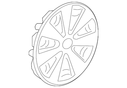 Genuine OEM 2005-2007 Honda Accord 15" Wheel Cover (44733-SDA-A20) X1