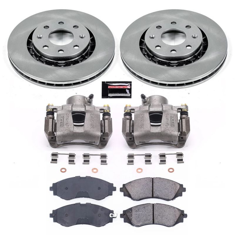 Power Stop 04-11 Chevrolet Aveo Front Autospecialty Brake Kit w/Calipers PowerStop