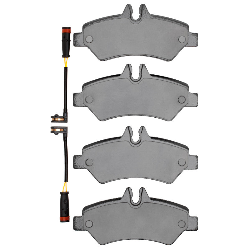 R1 Rear Ceramic Brake Pads 2006-2018 Dodge/Freightliner & More - 2310-1317-00