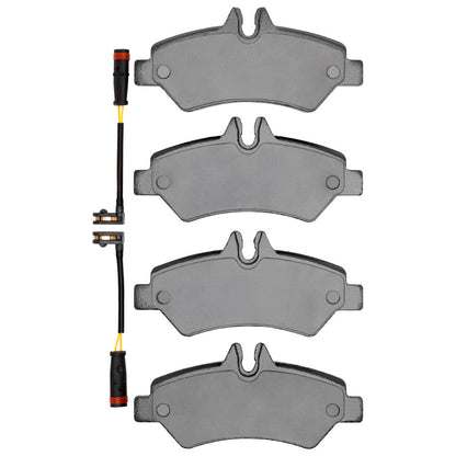 R1 Rear Ceramic Brake Pads 2006-2018 Dodge/Freightliner & More - 2310-1317-00