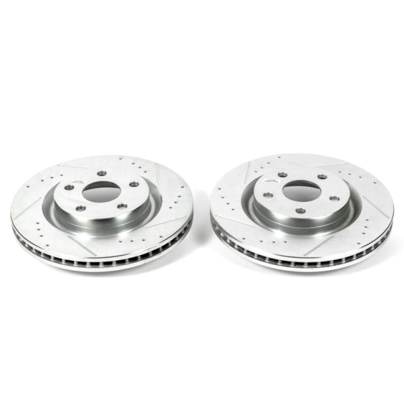 Power Stop 08-09 Pontiac G8 Front Evolution Drilled & Slotted Rotors - Pair PowerStop