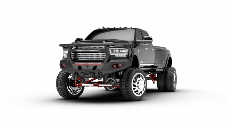 Road Armor 2019+ Dodge RAM 2500/3500 Evolution Front Bumper - w/ Reaper Guard Road Armor