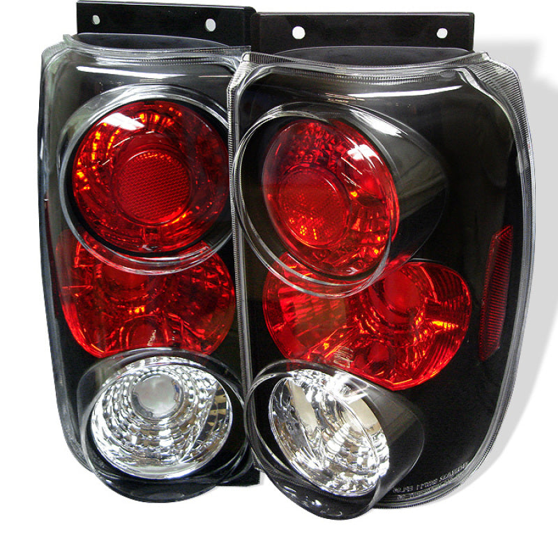 Spyder Ford Explorer 95-97 Euro Style Tail Lights Black ALT-YD-FEXP95-BK SPYDER