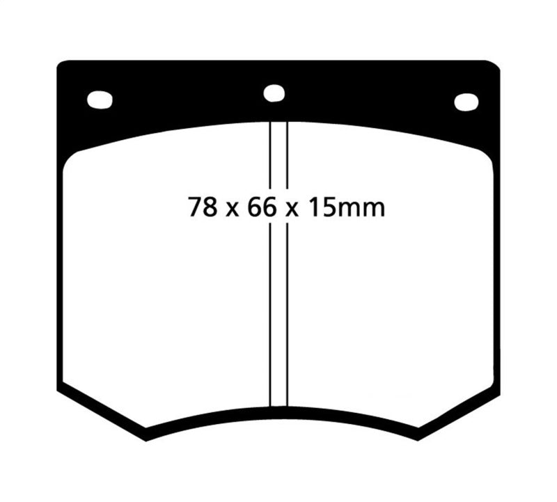 EBC RedStuff Front Brake Pads - DP3291C EBC