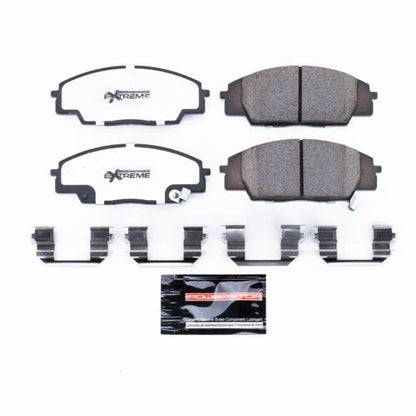 Power Stop 07-10 Acura CSX Front Z26 Extreme Street Brake Pads w/Hardware PowerStop