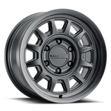 Raceline 952B Aero 17x9in / 5x127 BP / -12mm Offset / 78.1mm Bore - Satin Black Wheel