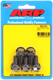 ARP 3/8 in.-16 RH Thread, .750 in Hex Head Bolts - Set of 5