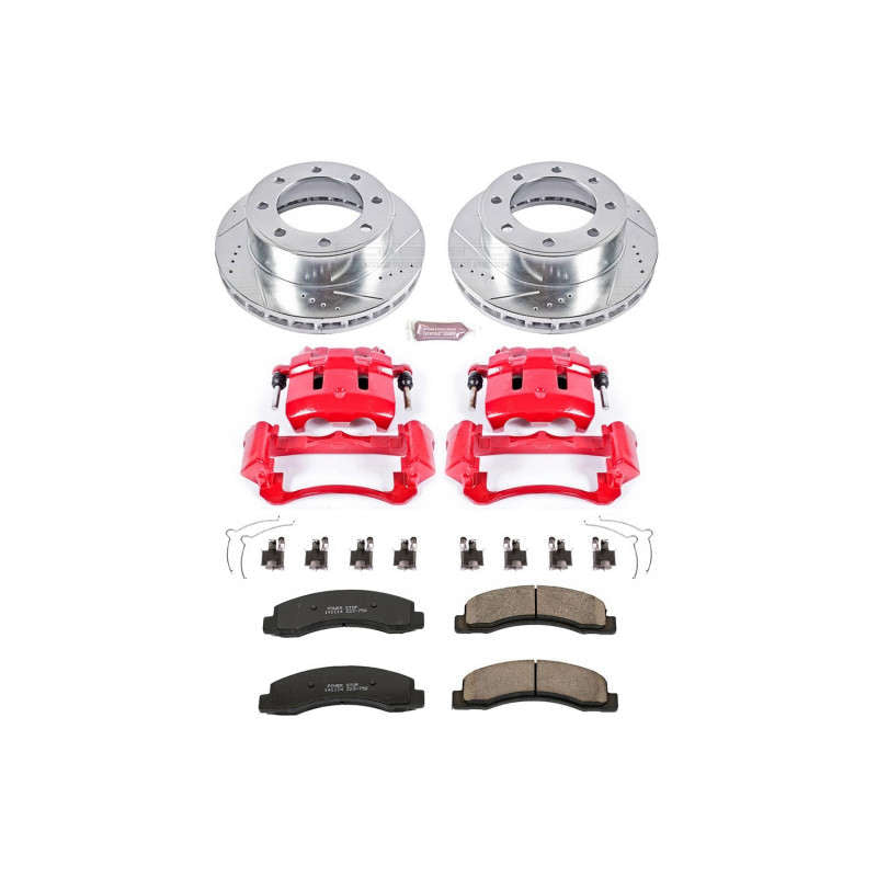 Power Stop 00-05 Ford Excursion Front Z23 Evolution Sport Brake Kit w/Calipers