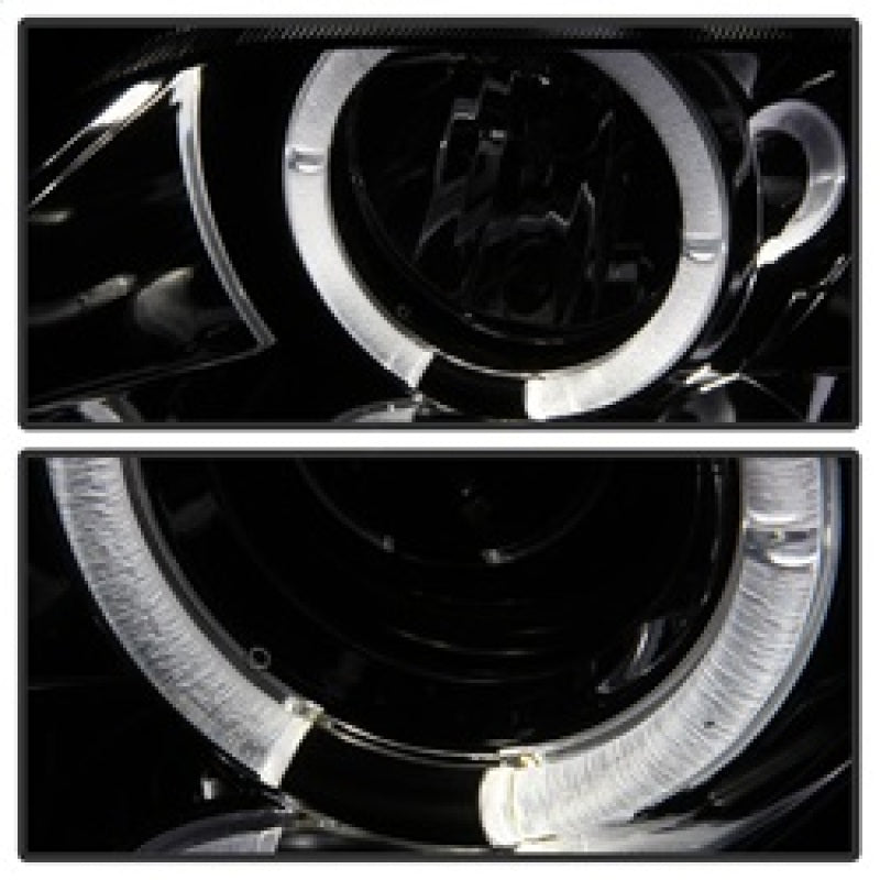 Spyder BMW Z3 96-02 Projector Headlights LED Halo Smoke High H1 Low H1 PRO-YD-BMWZ396-HL-SM SPYDER