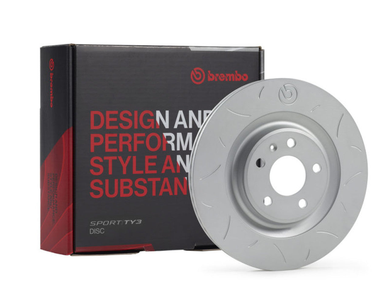 Brembo 96-06 Audi A3 Front TY3 Sport Disc Rotor - 312X25 59.E114.25