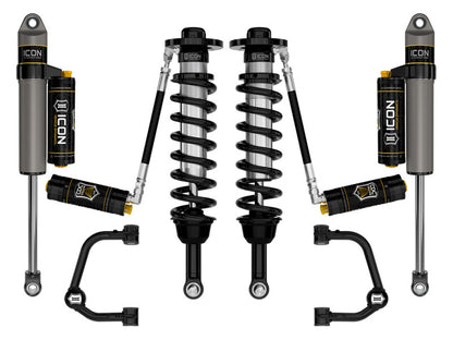 ICON 2.75-3.5in Stage 4 Tubular CDCV Suspension System for 2021-2024 Ford F-150 4WD - K93134T