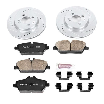 Power Stop 11-16 Mini Cooper Front Z23 Evolution Sport Brake Kit PowerStop