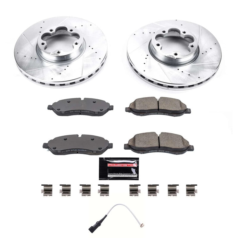 Power Stop 20-22 Ford Transit-350 HD Front Z23 Evolution Brake Kit PowerStop