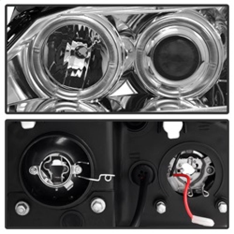 Spyder Pontiac G6 2/4DR 05-08 Projector Headlights LED Halo LED Chrm PRO-YD-PG605-HL-C SPYDER