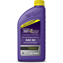 Load image into Gallery viewer, Royal Purple Premium Synthetic High Performance Straight-Grade SAE 50 Motor Oil - 1 Quart