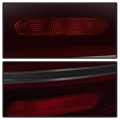 Spyder Porsche Cayenne 958 11-14 LED Tail Lights - Sequential Signal - Red Smoke SPYDER